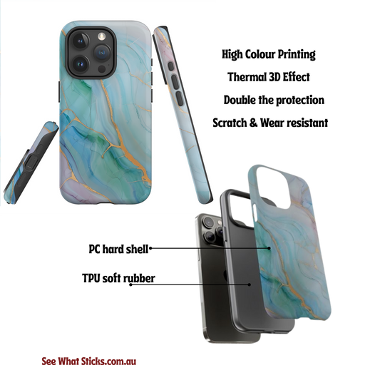 Custom Tough iPhone Case – Personalised | iPhone double layer | Printed in Australia