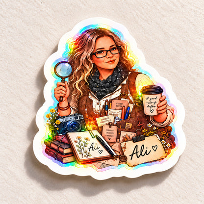 Custom Holographic Stickers – Your Artwork, Made to Shine
