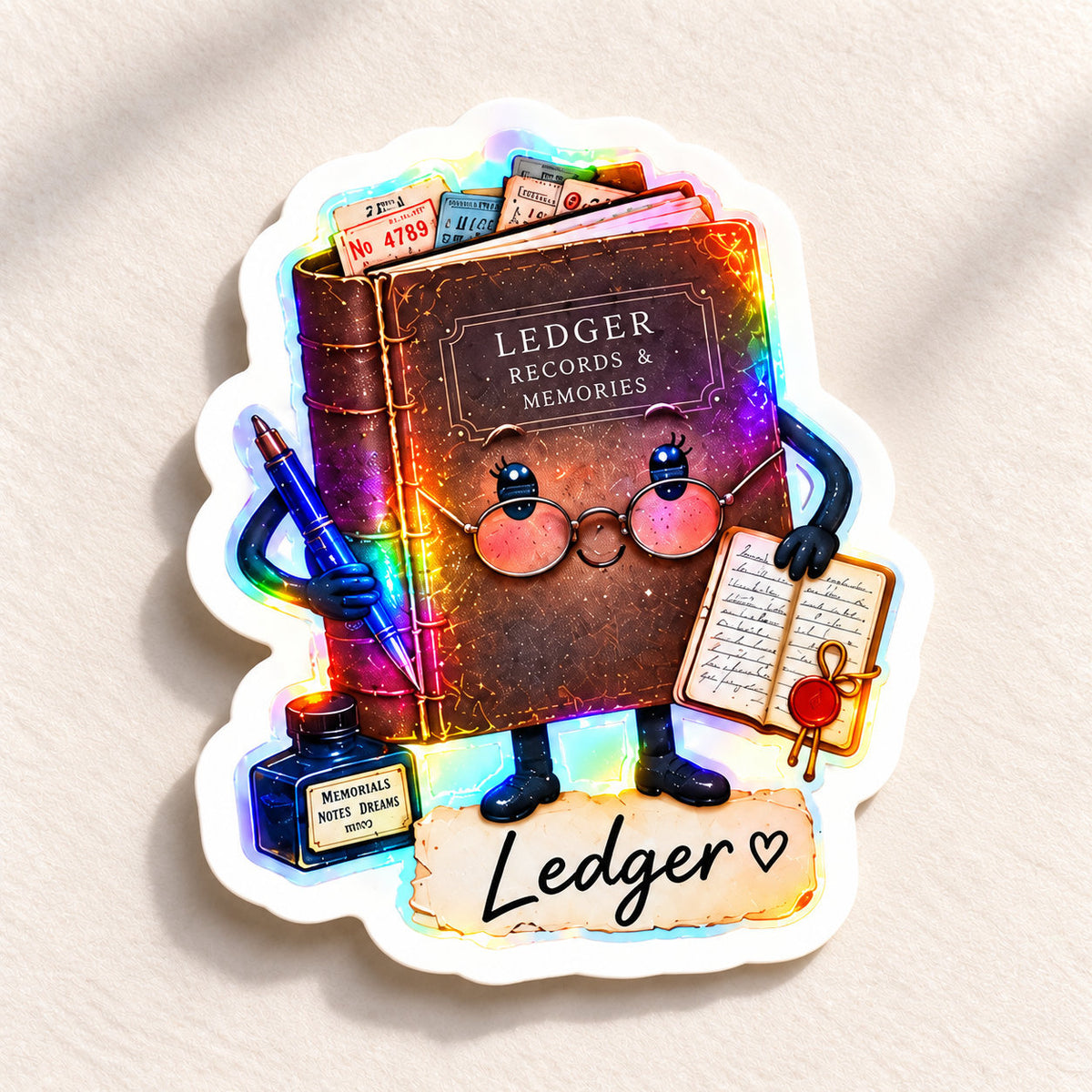 Custom Holographic Stickers – Your Artwork, Made to Shine