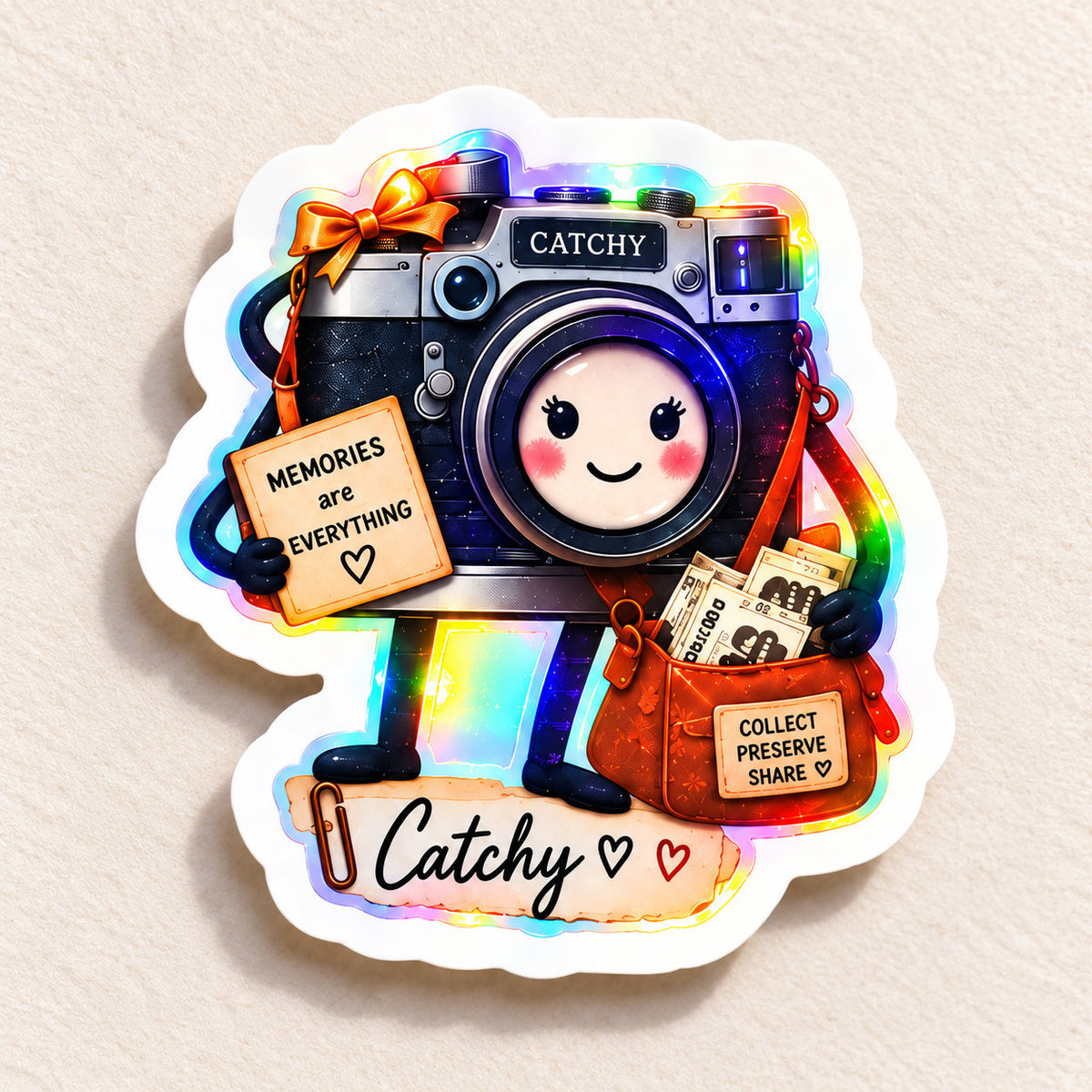 Custom Holographic Stickers – Your Artwork, Made to Shine