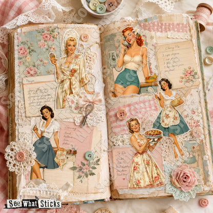 1950's Vintage Housewives- Digital Download