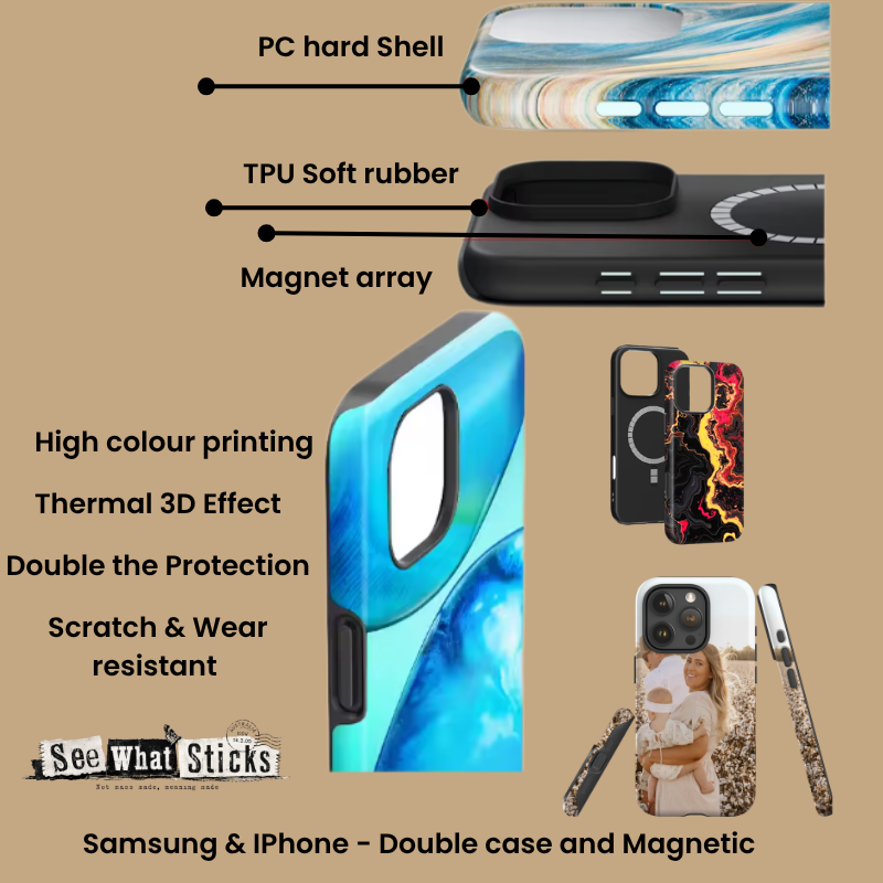 Samsung Tough Phone Case – Personalised | including Magsafe | Printed in Australia